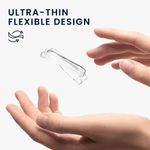 Laptop, Telefoane si Tablete - Wearables si gadgeturi - Wearables - Accesorii wearables - Set 2 huse smartwatch Kwmobile pentru Garmin Venu Sq 2 Music, Sq 2, antizgarieturi, flexibil, silicon, transparent - Infinity.ro