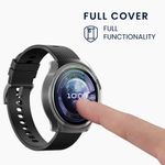 Laptop, Telefoane si Tablete - Wearables si gadgeturi - Wearables - Accesorii wearables - Set 2 huse pentru smartwatch Kwmobile pentru Huawei Watch 5 46 mm, protectie la zgarieturi, plastic, negru, transparent - Infinity.ro