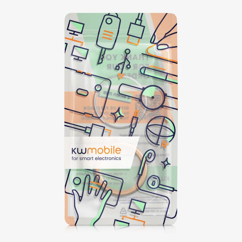 Laptop, Telefoane si Tablete - Wearables si gadgeturi - Wearables - Accesorii wearables - Set 2 huse smartwatch Kwmobile pentru Xiaomi Watch S4 41 mm, antizgarieturi, flexibil, silicon, auriu, transparent - Infinity.ro
