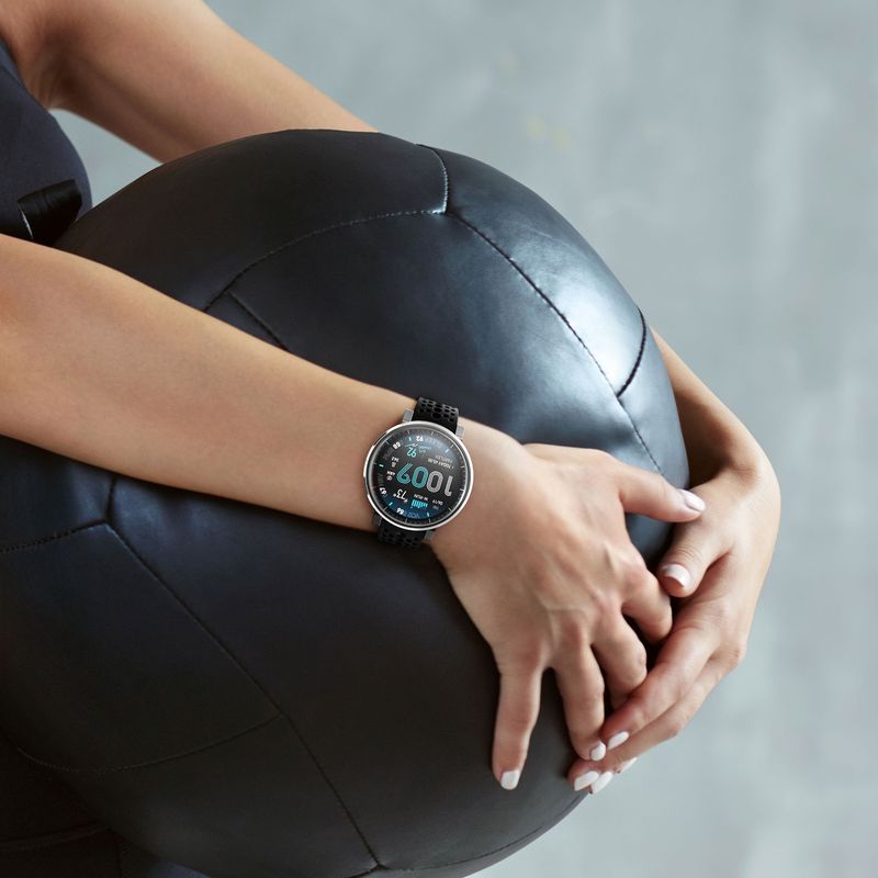 Laptop, Telefoane si Tablete - Wearables si gadgeturi - Wearables - Accesorii wearables - Set 2 huse smartwatch Kwmobile pentru Amazfit Active Max A2557, antizgarieturi, flexibil, silicon, argintiu, transparent - Infinity.ro