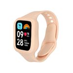 Laptop, Telefoane si Tablete - Wearables si gadgeturi - Wearables - Accesorii wearables - Curea pentru smartwatch Kwmobile pentru Xiaomi Redmi Watch 3 Active, Redmi Watch 3 Lite, curea reglabila, silicon, roz - Infinity.ro