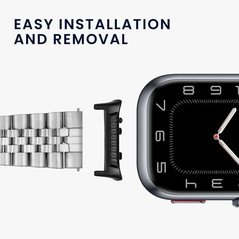 Laptop, Telefoane si Tablete - Wearables si gadgeturi - Wearables - Accesorii wearables - Set 4 adaptoare Kwmobile pentru Huawei Watch D2, montare rapida, otel inoxidabil, negru - Infinity.ro