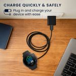 Laptop, Telefoane si Tablete - Wearables si gadgeturi - Wearables - Accesorii wearables - Cablu alimentare Kwmobile pentru Coros PACE Pro, PACE 4, APEX 4, NOMAD, incarcare, plastic, negru - Infinity.ro