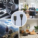 Laptop, Telefoane si Tablete - Wearables si gadgeturi - Wearables - Accesorii wearables - Cablu alimentare Kwmobile pentru Coros PACE Pro, PACE 4, APEX 4, NOMAD, incarcare, plastic, negru - Infinity.ro