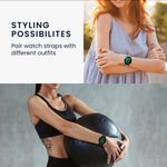 Laptop, Telefoane si Tablete - Wearables si gadgeturi - Wearables - Accesorii wearables - Set 4 adaptoare Kwmobile pentru Fitbit Versa 4, Sense 2, Versa 3, Sense, montare rapida, otel inoxidabil, argintiu - Infinity.ro
