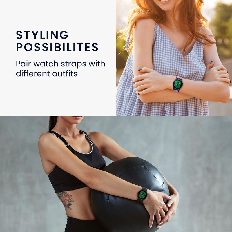 Laptop, Telefoane si Tablete - Wearables si gadgeturi - Wearables - Accesorii wearables - Set 4 adaptoare Kwmobile pentru Xiaomi Redmi Watch 3, montare rapida, otel inoxidabil, argintiu - Infinity.ro