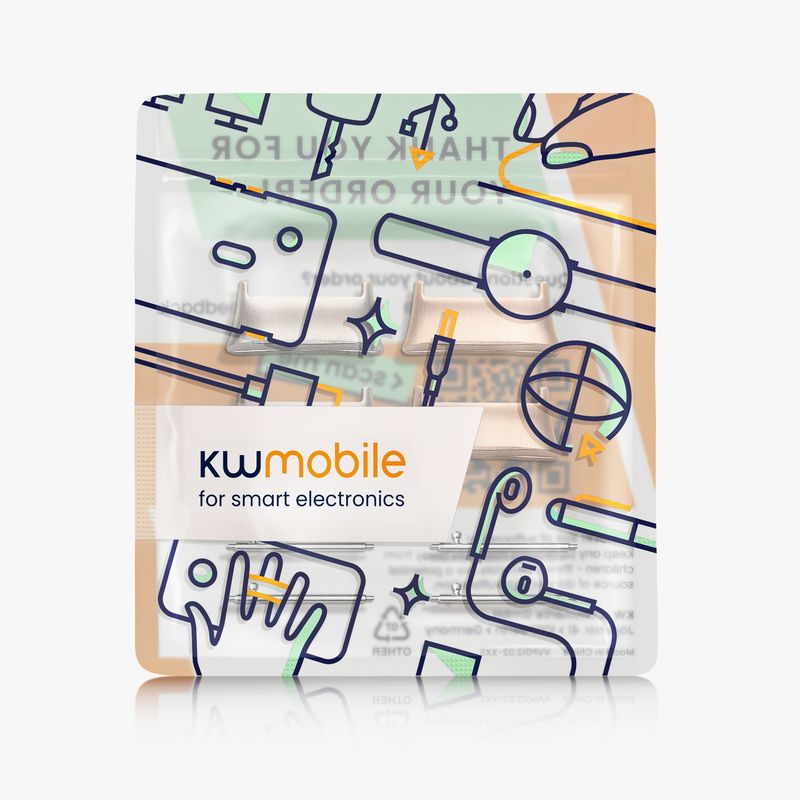 Laptop, Telefoane si Tablete - Wearables si gadgeturi - Wearables - Accesorii wearables - Set 4 adaptoare Kwmobile pentru Xiaomi Redmi Watch 3, montare rapida, otel inoxidabil, argintiu - Infinity.ro