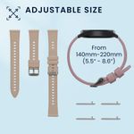 Laptop, Telefoane si Tablete - Wearables si gadgeturi - Wearables - Accesorii wearables - Set 2 curele smartwatch Kwmobile pentru Withings Scanwatch Light 37 mm, Scanwatch 2 38 mm, reglabila, silicon, mov, roz - Infinity.ro