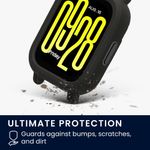 Laptop, Telefoane si Tablete - Wearables si gadgeturi - Wearables - Accesorii wearables - Husa smartwatch Kwmobile pentru Xiaomi Redmi Watch 5 Active, protectie la socuri, TPU, negru - Infinity.ro