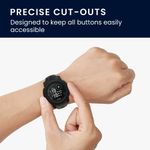 Laptop, Telefoane si Tablete - Wearables si gadgeturi - Wearables - Accesorii wearables - Husa smartwatch Kwmobile pentru Garmin Instinct 3 50 mm, protectie la socuri, TPU, negru - Infinity.ro
