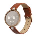 Laptop, Telefoane si Tablete - Wearables si gadgeturi - Wearables - Accesorii wearables - Curea pentru smartwatch Kwmobile pentru Garmin Lily Sport, curea reglabila, piele naturala, maro - Infinity.ro