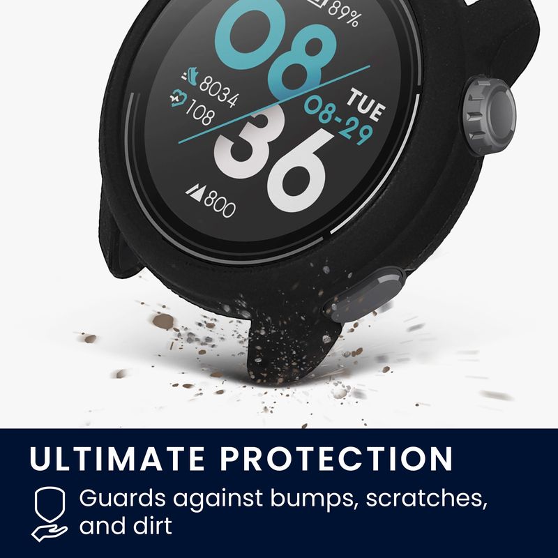Laptop, Telefoane si Tablete - Wearables si gadgeturi - Wearables - Accesorii wearables - Husa smartwatch Kwmobile pentru Coros PACE 3, protectie la socuri, TPU, negru - Infinity.ro