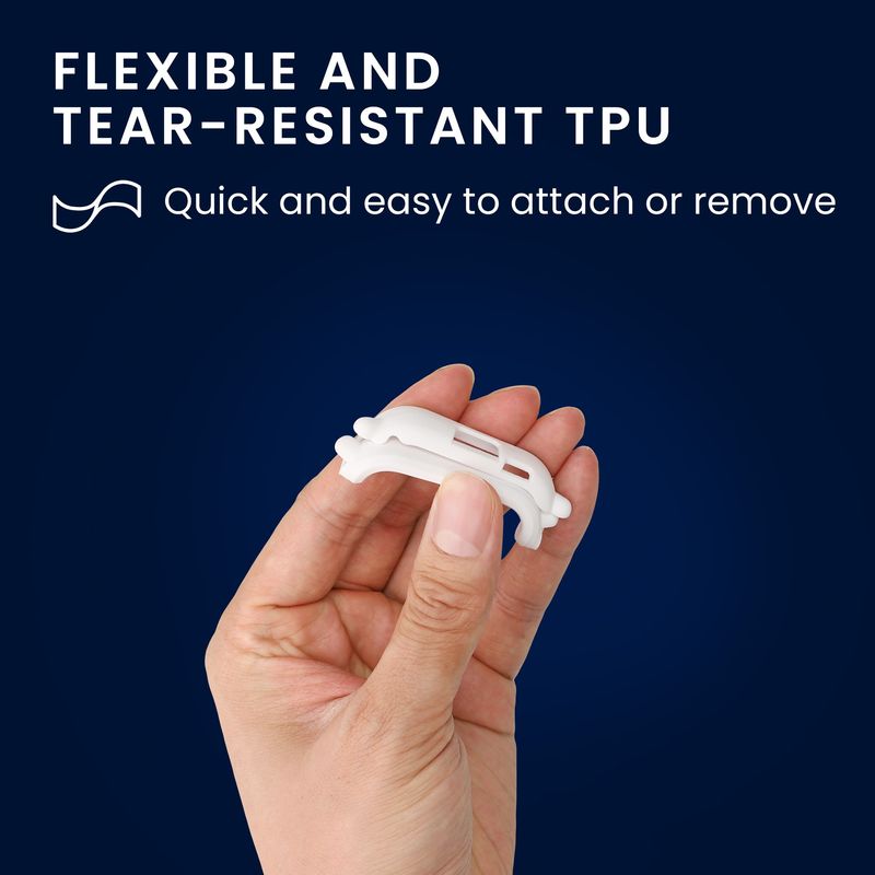 Laptop, Telefoane si Tablete - Wearables si gadgeturi - Wearables - Accesorii wearables - Husa smartwatch Kwmobile pentru Xiaomi Redmi Watch 5 Active, protectie la socuri, TPU, alb - Infinity.ro