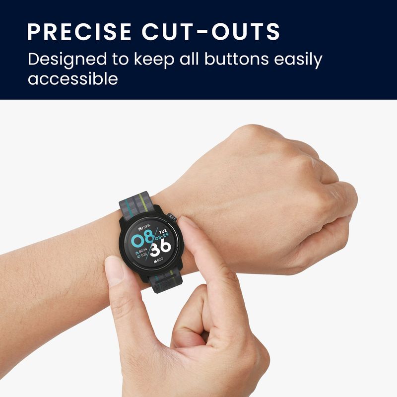 Laptop, Telefoane si Tablete - Wearables si gadgeturi - Wearables - Accesorii wearables - Husa smartwatch Kwmobile pentru Coros PACE 3, protectie la socuri, TPU, negru - Infinity.ro