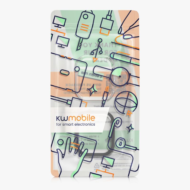 Laptop, Telefoane si Tablete - Wearables si gadgeturi - Wearables - Accesorii wearables - Set 2 huse smartwatch Kwmobile pentru Xiaomi Redmi Watch 6, antizgarieturi, flexibil, silicon, transparent, negru - Infinity.ro