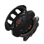 Laptop, Telefoane si Tablete - Wearables si gadgeturi - Wearables - Accesorii wearables - Husa smartwatch Kwmobile pentru Garmin Fenix 8 51 mm, protectie la socuri, TPU, negru - Infinity.ro