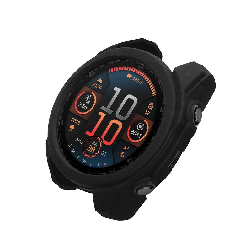 Laptop, Telefoane si Tablete - Wearables si gadgeturi - Wearables - Accesorii wearables - Husa smartwatch Kwmobile pentru Garmin Fenix 8 51 mm, protectie la socuri, TPU, negru - Infinity.ro