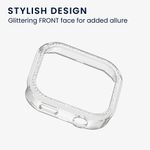 Laptop, Telefoane si Tablete - Wearables si gadgeturi - Wearables - Accesorii wearables - Set 2 rame pentru smartwatch Kwmobile pentru Xiaomi Redmi Watch 6, antizgarieturi, plastic, negru, transparent - Infinity.ro
