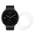 Laptop, Telefoane si Tablete - Wearables si gadgeturi - Wearables - Accesorii wearables - Set 3 folii protectie smartwatch Kwmobile pentru Amazfit Zepp E (Circle), antizgarieturi, antipraf, TPU, transparent - Infinity.ro