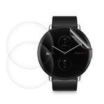 Laptop, Telefoane si Tablete - Wearables si gadgeturi - Wearables - Accesorii wearables - Set 3 folii protectie smartwatch Kwmobile pentru Amazfit Zepp E (Circle), antizgarieturi, antipraf, TPU, transparent - Infinity.ro
