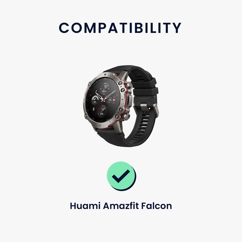 Laptop, Telefoane si Tablete - Wearables si gadgeturi - Wearables - Accesorii wearables - Cablu alimentare Kwmobile pentru Amazfit Falcon, incarcare, plastic, negru - Infinity.ro