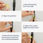 Laptop, Telefoane si Tablete - Wearables si gadgeturi - Wearables - Accesorii wearables - Set 3 folii protectie smartwatch Kwmobile pentru Amazfit Zepp E (Circle), antizgarieturi, antipraf, TPU, transparent - Infinity.ro