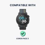 Laptop, Telefoane si Tablete - Wearables si gadgeturi - Wearables - Accesorii wearables - Husa smartwatch Kwmobile pentru Coros PACE 3, protectie la socuri, TPU, alb - Infinity.ro