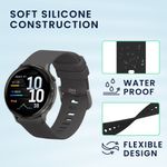 Laptop, Telefoane si Tablete - Wearables si gadgeturi - Wearables - Accesorii wearables - Set 2 curele pentru smartwatch Kwmobile pentru Garmin Venu 4 41 mm, curea reglabila, silicon, negru, gri - Infinity.ro