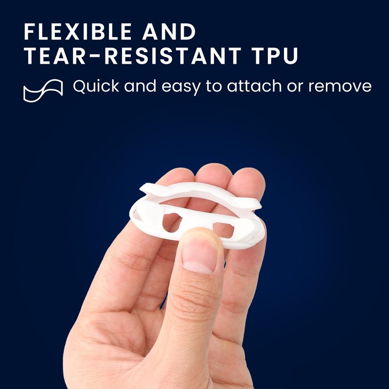 Laptop, Telefoane si Tablete - Wearables si gadgeturi - Wearables - Accesorii wearables - Husa smartwatch Kwmobile pentru Coros PACE 3, protectie la socuri, TPU, alb - Infinity.ro