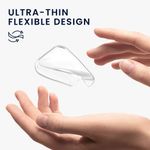 Laptop, Telefoane si Tablete - Wearables si gadgeturi - Wearables - Accesorii wearables - Set 2 huse smartwatch Kwmobile pentru Samsung Galaxy Fit 3, antizgarieturi, flexibil, silicon, transparent, auriu - Infinity.ro