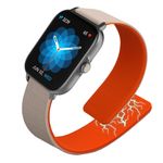 Laptop, Telefoane si Tablete - Wearables si gadgeturi - Wearables - Accesorii wearables - Curea pentru smartwatch Kwmobile pentru Amazfit GTS, GTS 2, GTS 2e, GTS 3, inchidere magnetica, silicon, bej, portocaliu - Infinity.ro