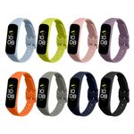 Laptop, Telefoane si Tablete - Wearables si gadgeturi - Wearables - Accesorii wearables - Set 8 curele pentru smartwatch Kwmobile pentru Samsung Galaxy Fit 2, curea reglabila, silicon, multicolor - Infinity.ro