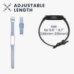 Laptop, Telefoane si Tablete - Wearables si gadgeturi - Wearables - Accesorii wearables - Set 8 curele pentru smartwatch Kwmobile pentru Samsung Galaxy Fit 2, curea reglabila, silicon, multicolor - Infinity.ro