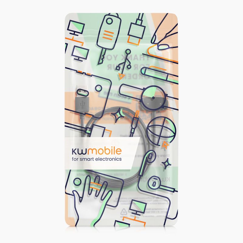 Laptop, Telefoane si Tablete - Wearables si gadgeturi - Wearables - Accesorii wearables - Cablu alimentare Kwmobile pentru Amazfit GTR Mini, GTS 4 Mini, GTS 2 Mini, Active Edge, incarcare, plastic, negru - Infinity.ro