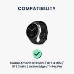 Laptop, Telefoane si Tablete - Wearables si gadgeturi - Wearables - Accesorii wearables - Cablu alimentare Kwmobile pentru Amazfit GTR Mini, GTS 4 Mini, GTS 2 Mini, Active Edge, incarcare, plastic, negru - Infinity.ro