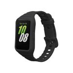 Laptop, Telefoane si Tablete - Wearables si gadgeturi - Wearables - Accesorii wearables - Curea pentru smartwatch Kwmobile pentru Samsung Galaxy Fit 3, curea reglabila, silicon, negru - Infinity.ro