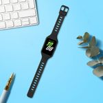 Laptop, Telefoane si Tablete - Wearables si gadgeturi - Wearables - Accesorii wearables - Curea pentru smartwatch Kwmobile pentru Samsung Galaxy Fit 3, curea reglabila, silicon, negru - Infinity.ro