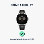 Laptop, Telefoane si Tablete - Wearables si gadgeturi - Wearables - Accesorii wearables - Set 2 curele smartwatch Kwmobile pentru Huawei Watch Buds, Watch GT 3 SE, reglabila, antizgarieturi, silicon, multicolor - Infinity.ro