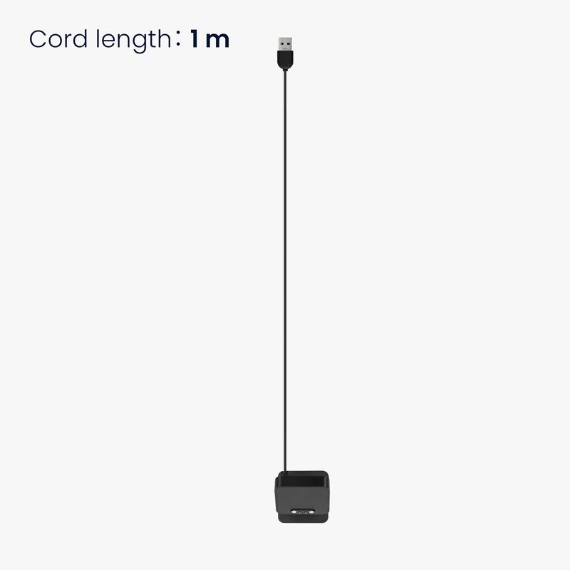 Laptop, Telefoane si Tablete - Wearables si gadgeturi - Wearables - Accesorii wearables - Docking stand Kwmobile pentru Haylou RT2 LS10, Solar LS05, RT LS05S, functie stand, plastic, negru - Infinity.ro