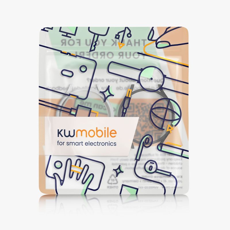 Laptop, Telefoane si Tablete - Wearables si gadgeturi - Wearables - Accesorii wearables - Set 2 huse smartwatch Kwmobile pentru Samsung Galaxy Watch 7 44 mm, antizgarieturi, flexibil, silicon, negru, argintiu - Infinity.ro