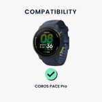 Laptop, Telefoane si Tablete - Wearables si gadgeturi - Wearables - Accesorii wearables - Cablu alimentare Kwmobile pentru Coros PACE Pro, incarcare, plastic, negru - Infinity.ro