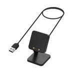 Laptop, Telefoane si Tablete - Wearables si gadgeturi - Wearables - Accesorii wearables - Docking stand Kwmobile pentru Haylou RT2 LS10, Solar LS05, RT LS05S, functie stand, plastic, negru - Infinity.ro