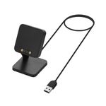 Laptop, Telefoane si Tablete - Wearables si gadgeturi - Wearables - Accesorii wearables - Docking stand Kwmobile pentru Haylou RT2 LS10, Solar LS05, RT LS05S, functie stand, plastic, negru - Infinity.ro