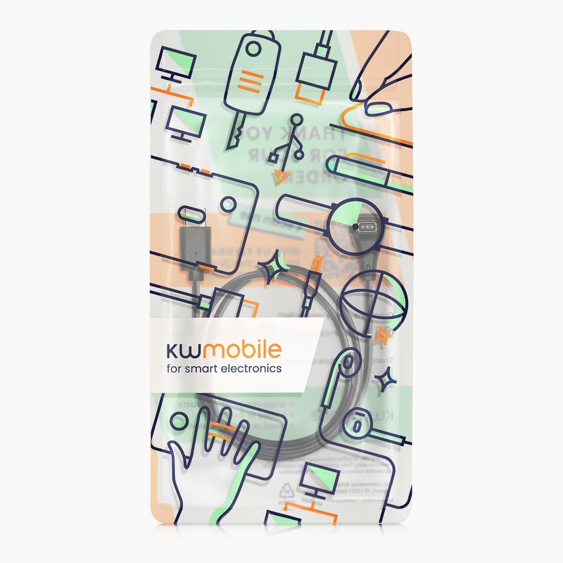 Laptop, Telefoane si Tablete - Wearables si gadgeturi - Wearables - Accesorii wearables - Cablu alimentare Kwmobile pentru Coros PACE Pro, incarcare, plastic, negru - Infinity.ro