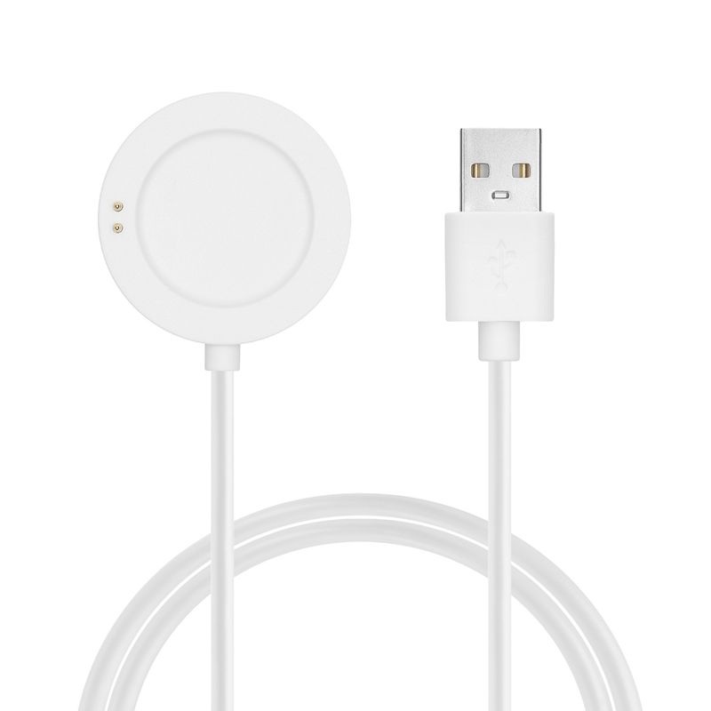 Laptop, Telefoane si Tablete - Wearables si gadgeturi - Wearables - Accesorii wearables - Cablu alimentare Kwmobile pentru Xiaomi Watch S2 (42 mm, 46 mm), incarcare, plastic, alb - Infinity.ro