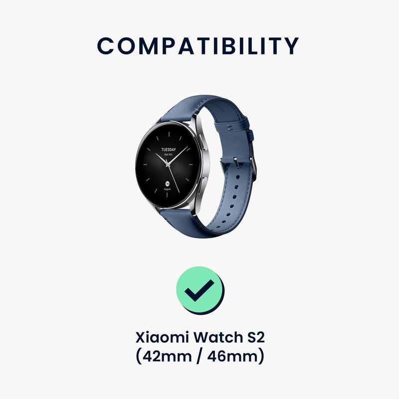 Laptop, Telefoane si Tablete - Wearables si gadgeturi - Wearables - Accesorii wearables - Cablu alimentare Kwmobile pentru Xiaomi Watch S2 (42 mm, 46 mm), incarcare, plastic, alb - Infinity.ro