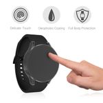 Laptop, Telefoane si Tablete - Wearables si gadgeturi - Wearables - Accesorii wearables - Set 2 huse smartwatch Kwmobile pentru Samsung Galaxy Watch 4 (40 mm), antizgarieturi, flexibil, silicon, transparent - Infinity.ro