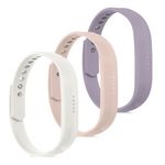 Laptop, Telefoane si Tablete - Wearables si gadgeturi - Wearables - Accesorii wearables - Set 3 curele pentru smartwatch Kwmobile pentru Fitbit Flex 2, curea reglabila, silicon, multicolor - Infinity.ro