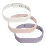 Laptop, Telefoane si Tablete - Wearables si gadgeturi - Wearables - Accesorii wearables - Set 3 curele pentru smartwatch Kwmobile pentru Fitbit Flex 2, curea reglabila, silicon, multicolor - Infinity.ro