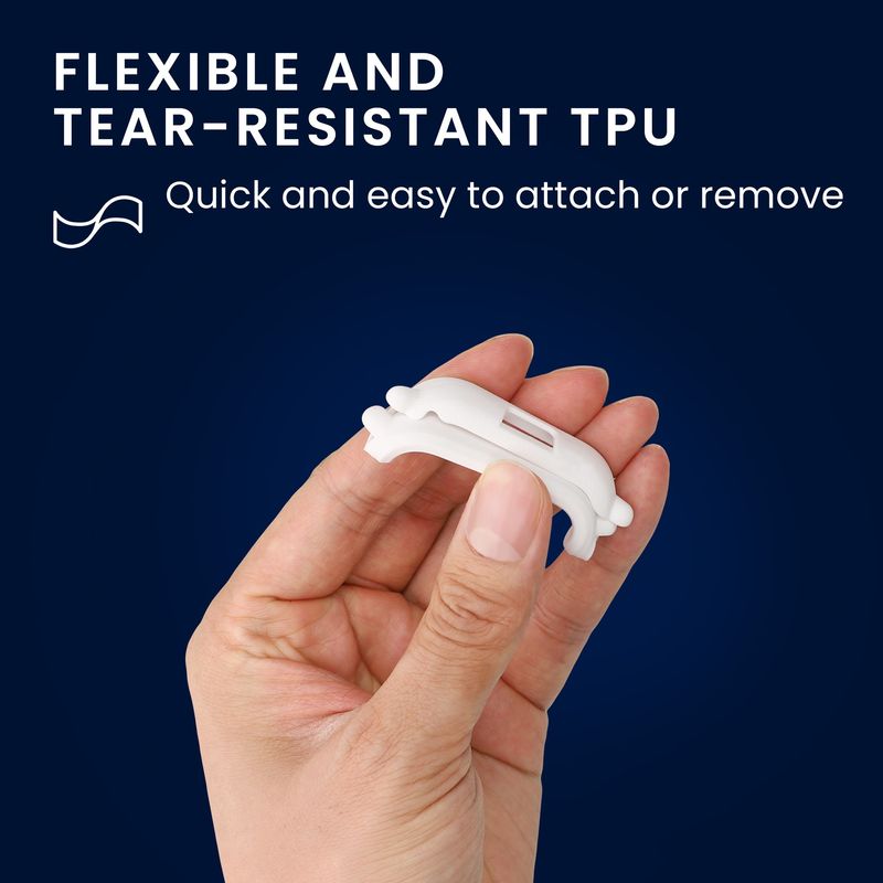 Laptop, Telefoane si Tablete - Wearables si gadgeturi - Wearables - Accesorii wearables - Husa smartwatch Kwmobile pentru Xiaomi Redmi Watch 5 Lite, protectie la socuri, TPU, alb - Infinity.ro